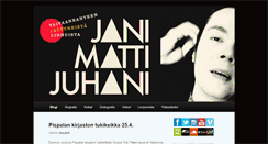 Desktop Screenshot of janimattijuhani.com