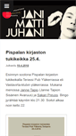 Mobile Screenshot of janimattijuhani.com